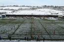 The match at Adams Park gets underway between Wasps and the Dragons