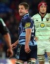 Cardiff Blues' Xavier Rush looks back after being sent off