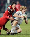 Glasgow's Richie Gray looks for support
