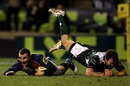George Lowe slides in for a decisive try against London Irish