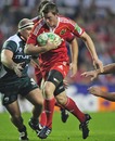 Munster's Denis Hurley injects some pace into an attack