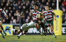 Leicester's Manu Tuilagi breaks clear