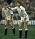 England centre Clive Woodward directs play