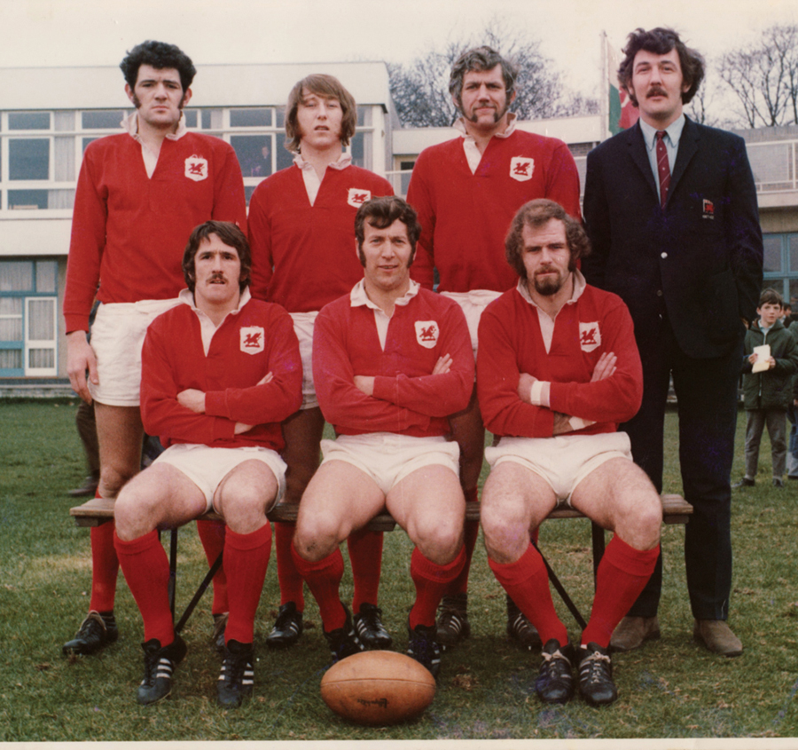 London Welsh's representatives on the 1971 British & Irish Lions tour to New Zealand
