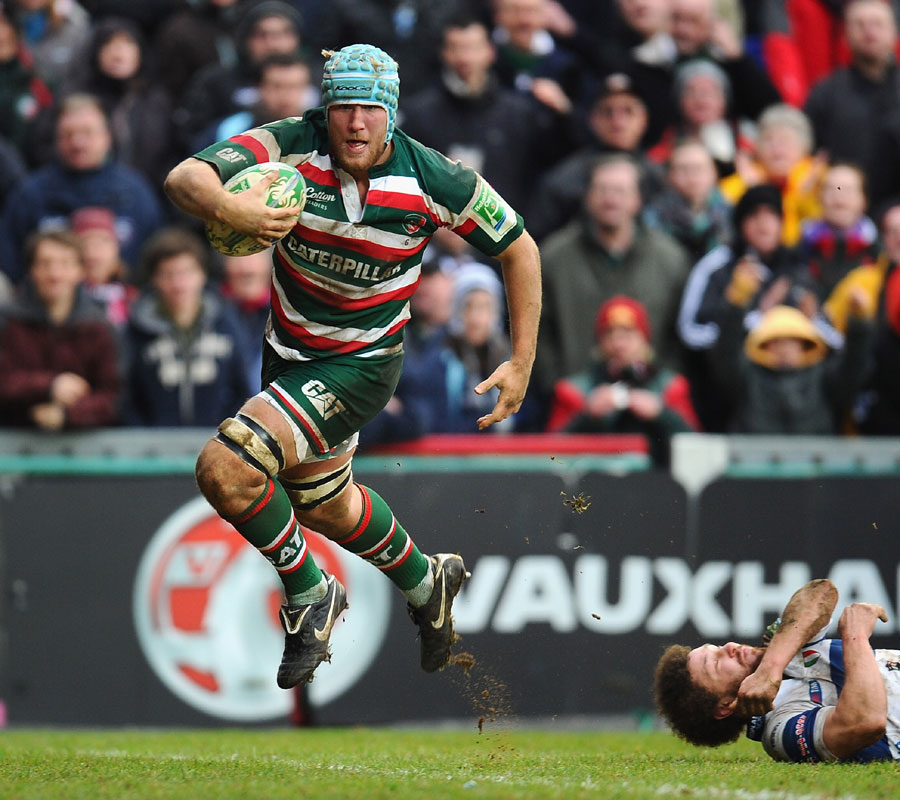 Jordan Crane scores another try for Leicester