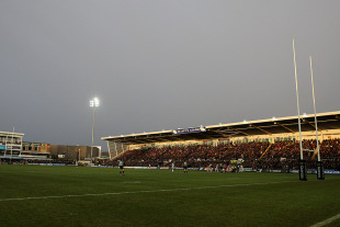 A general view of Franklin's Gardens, Northampton, England, January 2, 2010