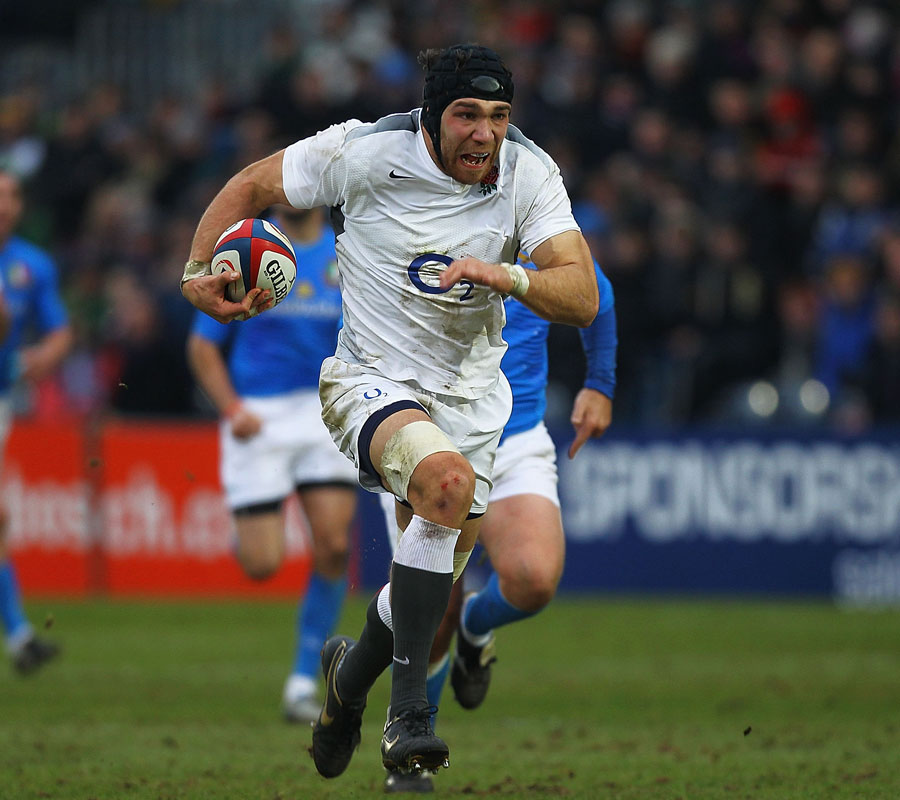 Graham Kitchener races clear for England Saxons