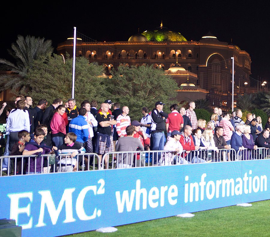 Fans watch on as the Anglo Welsh-Cup comes to Abu Dhabi