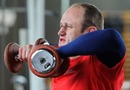 France hooker William Servat prepares for his side's clash with Ireland