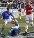 Gonzalo Canale gives Italy a surprise early lead against Wales