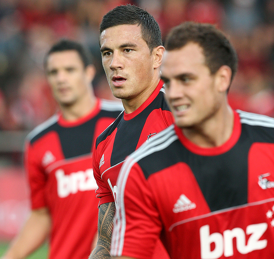 Sonny Bill Williams makes his Super Rugby debut for the Crusaders
