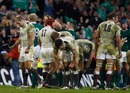 England players react to their defeat to Ireland in Dublin