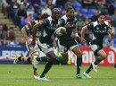 London Irish winger Topsy Ojo finds some space