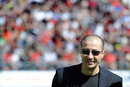 Toulon owner Mourad Boudjellal watches his side's victory