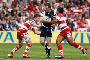 Sale Sharks wing Iain Thornley tries to make a break