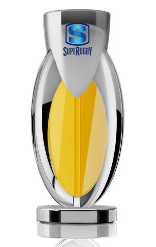 The Super Rugby Conference winners' trophy, June 15, 2011