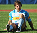 The Stormers' high-profile recruit Schalk Brits takes it easy in training