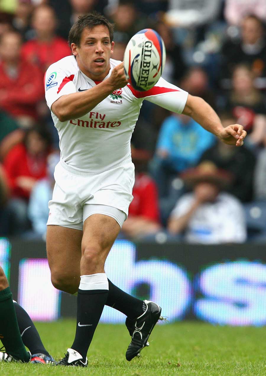 Former England Sevens international Andy Vilk was just one of the star-studded Samurai line-up