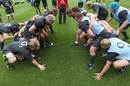 The England forwards get put through their paces