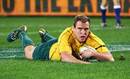 Australia prop Ben Alexander dives in to score