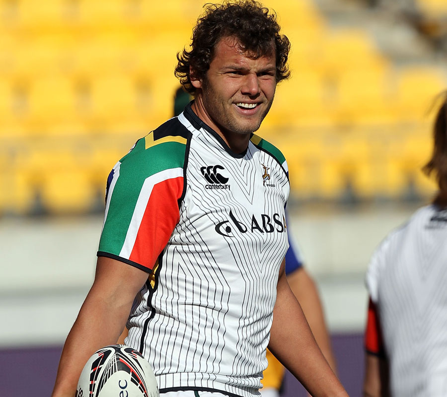 Gerhard Mostert looking relaxed