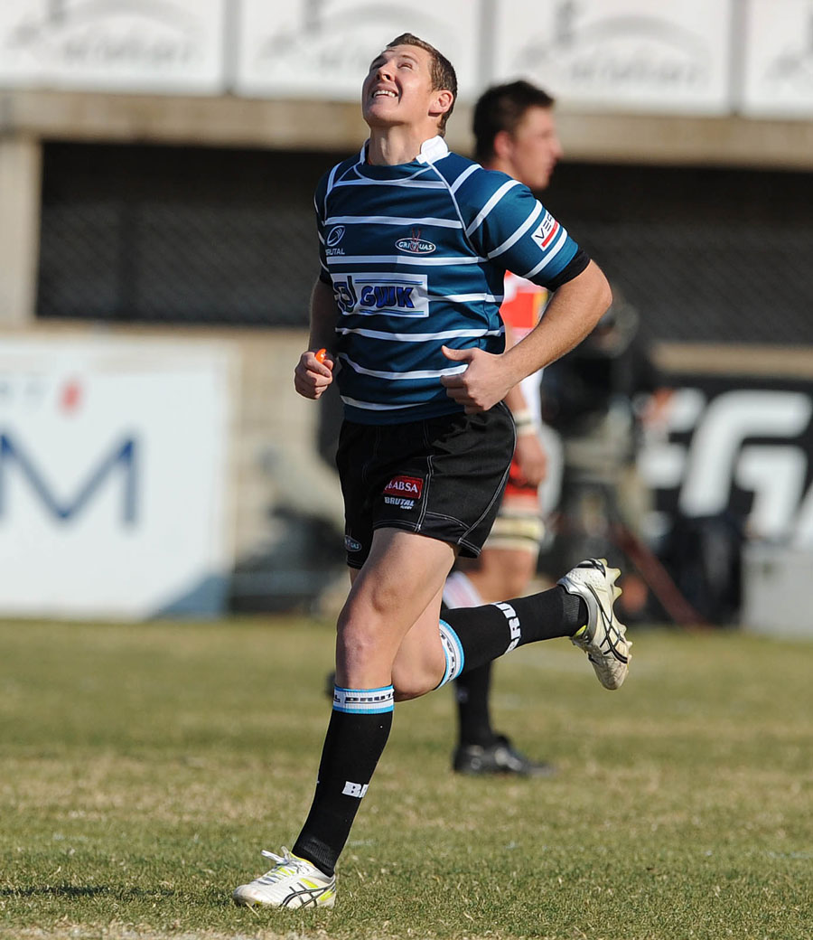 Griquas centre Barry Geel looks to the heavens