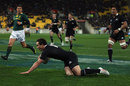 All Blacks wing Zac Guildford touches down