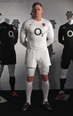 England's Chris Ashton poses in his side's new kit