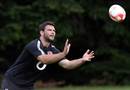 England's Ben Foden keeps his eye on the ball