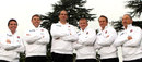 The England management and coaching team