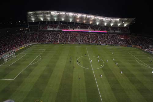 A general view of the Rio Tinto Stadium