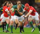 Fourie du Preez of South Africa