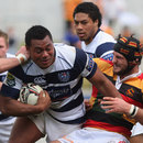 Auckland's Pauliasi Manu makes a strong run
