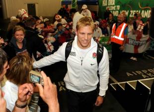 England captain Lewis Moody arrives at Auckland Airport, Auckland, New Zealand, August 31, 2011