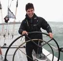 England's Ben Youngs enjoys taking the helm of an ex-America's Cup yacht
