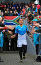 South African wing Gio Aplon is encouraged by the huge travelling Springbok support