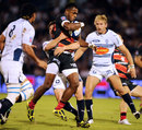 Toulouse winger Timoci Matanavou is wrapped up