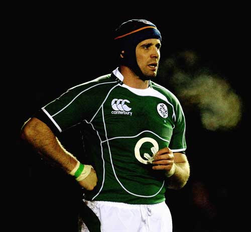 Alan Quinlan of Munster and Ireland
