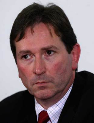 Mark McCafferty, Chief Executive of Premier Rugby pictured during the press conference held at Twickenham in Twickenham, England on November 15, 2007.