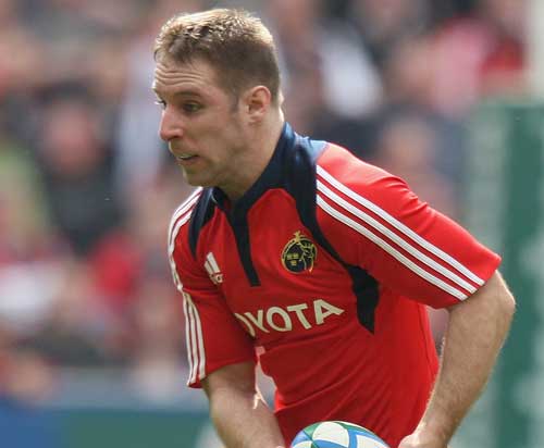 Tomas O'Leary of Munster and Ireland