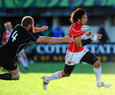 Japan's Kosuke Endo races away from the opposition
