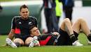New Zealand's Israel Dagg and Sonny Bill Williams relax during training
