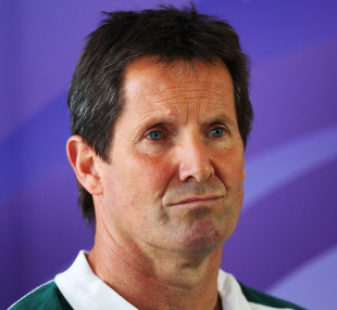 Wallabies head coach Robbie Deans faces the media, Australia press conference, Rugby World Cup, Auckland, New Zealand, October 17, 2011