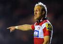 Gloucester's Olly Morgan issues the orders