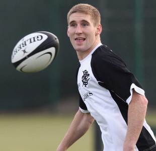 Rugby league star Sam Tomkins prepares to face Australia on Saturday for the Barbarians, Latymer Upper School, London, England, November 23, 2011