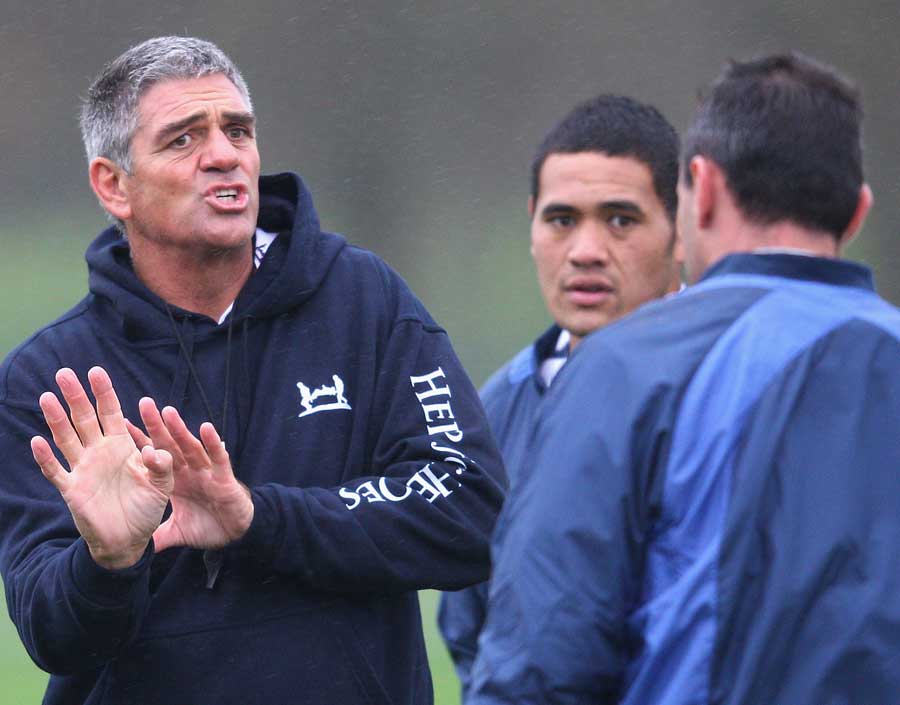 Nick Mallett issues the orders ahead of Saturday's Help for Heroes Challenge match