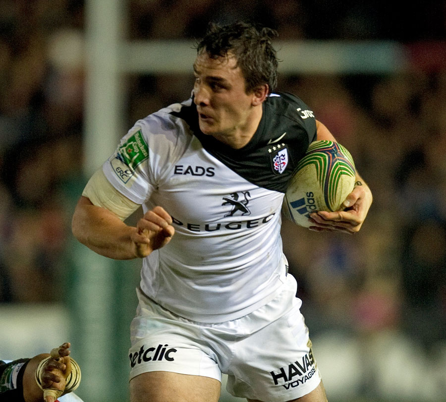 Toulouse's Louis Picamoles on the charge