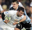 Glasgow's Peter Murchie tries to stop Montpellier's Paul Bosch
