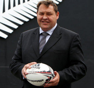 Steve Hansen is unveiled as All Blacks head coach, All Blacks media session, Wellington, New Zealand, December 16, 2011