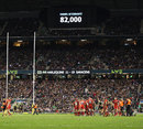A record crowd watch Harlequins tackle Saracens